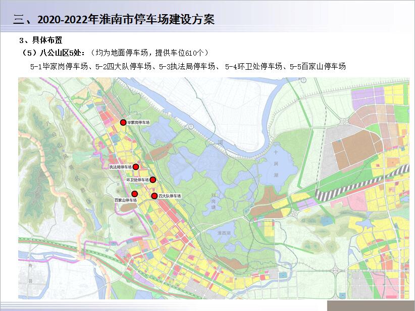 淮南市停车场三年20202022年规划建设方案公示