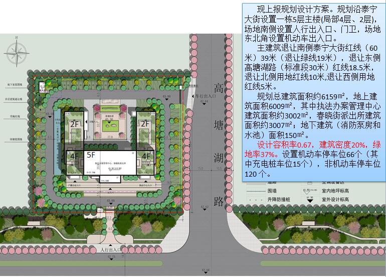 执法办案管理中心及春晓街派出所项目规划设计方案公示