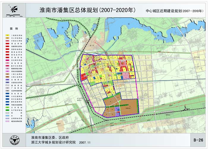 潘集区规划图图片