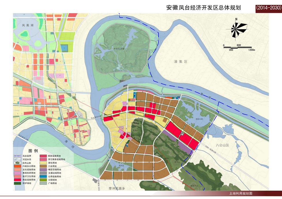 安徽凤台经济开发区总体规划20142030公示