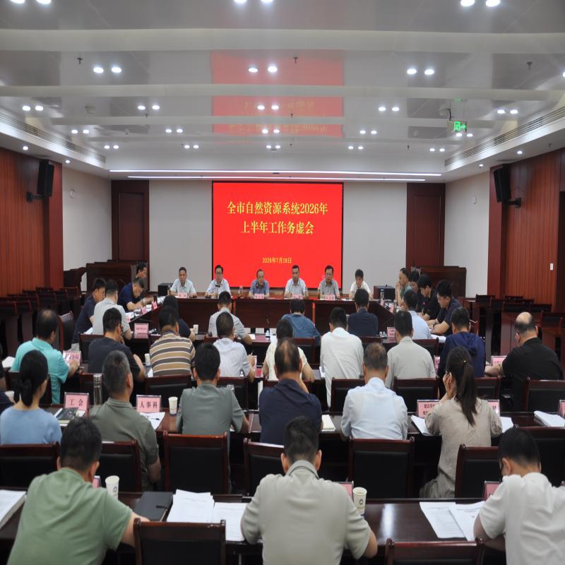 全市自然资源系统2026年上半年工作务虚会召开