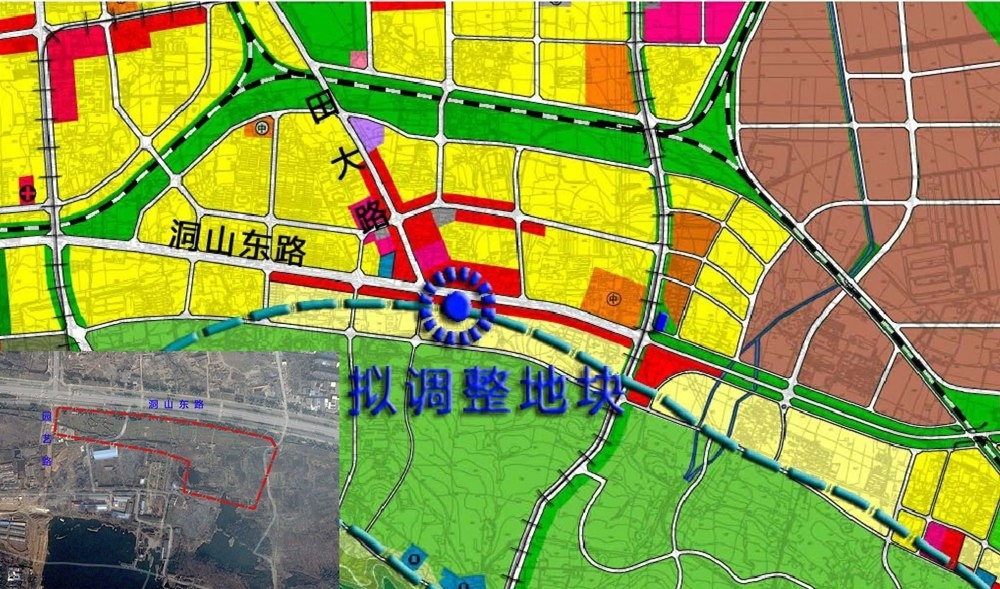 淮南路全路规划图图片